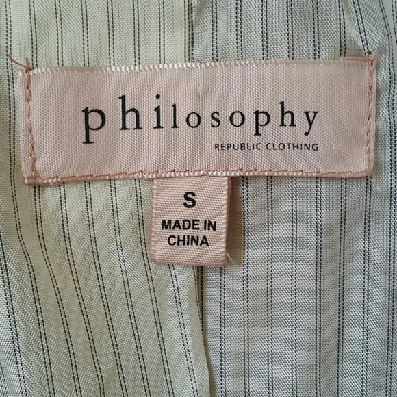 Philosophy Tan Blazer - Picture 5 of 8